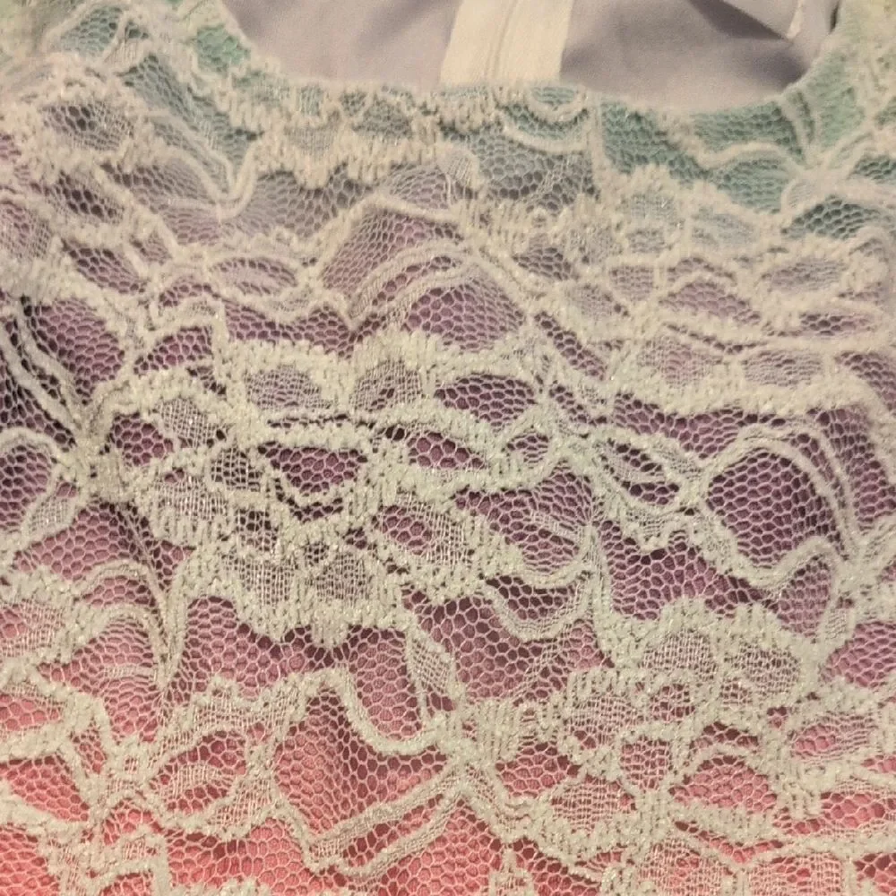 Justice Girls Rainbow Lace Kids‎ Dress Size 14